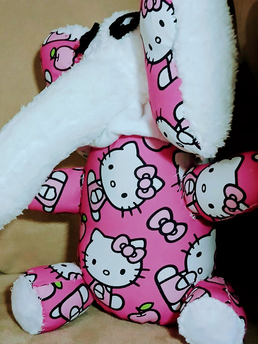 Elephant-  Stuffed Animal-Pink Hello Kitty